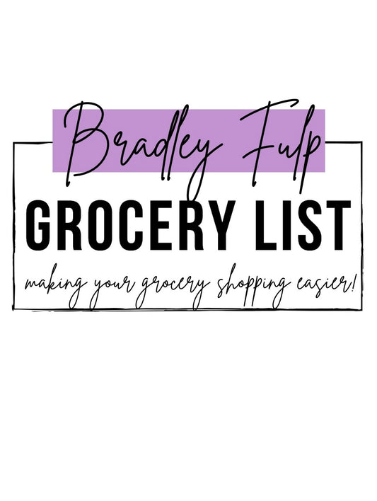 FREE Grocery List for High Protein Dinner Cookbook